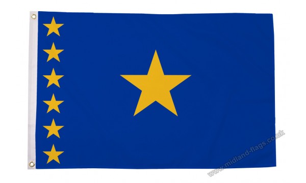 Congo Kinshasa 5ft x 3ft Flag- CLEARANCE